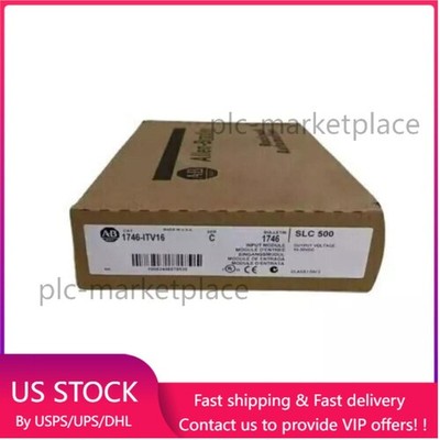 1 PCS Sealed AB 1746-ITV16 SER C SLC 16 POINT DIGITAL INPUT MODULE  US Free Tax