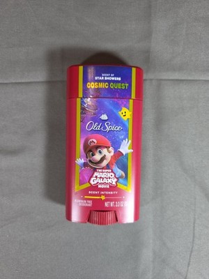 Old Spice X Super Mario Cosmic Quest Mario Star Showers Scent