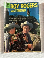 Roy Rogers And Trigger #140 F/VF Nice 1960 Dell Comic Photo Cover glossy flat 