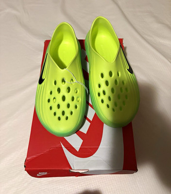 Nike ReactX Rejuven8 Men s Slip-On Foam Sandal Green US 9 Lightweight