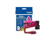 Brother Genuine LC506M Standard Yield Magenta Ink Cartridge for use with 4355,