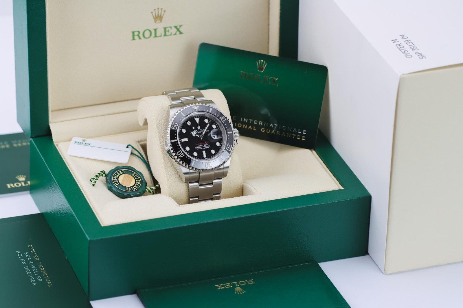 Rolex Sea Dweller 126600 2020 new card unpolished full set