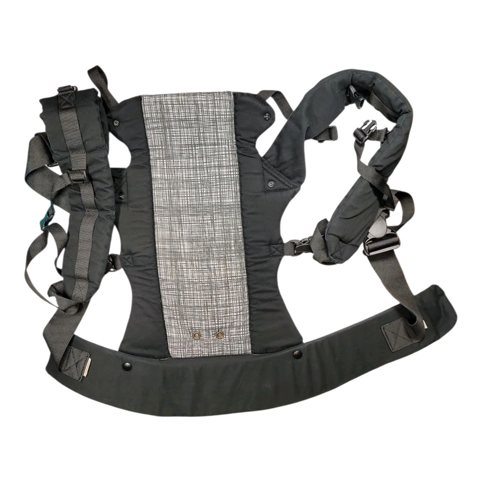 Beco Structured Baby Toddler Carrier Black and White Cotton 7-35lbs