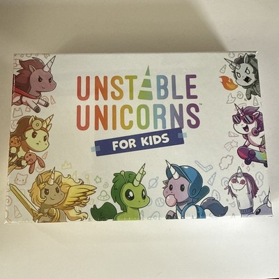 UNSTABLE UNICORNS for Kids Edition Base Game - A strategic card game for Kids!