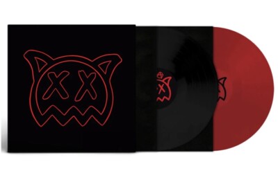  Ren Gill - Sick Boi 2 LP rot & schwarz Vinyl gelöschter Track brandneu versiegelt 12''