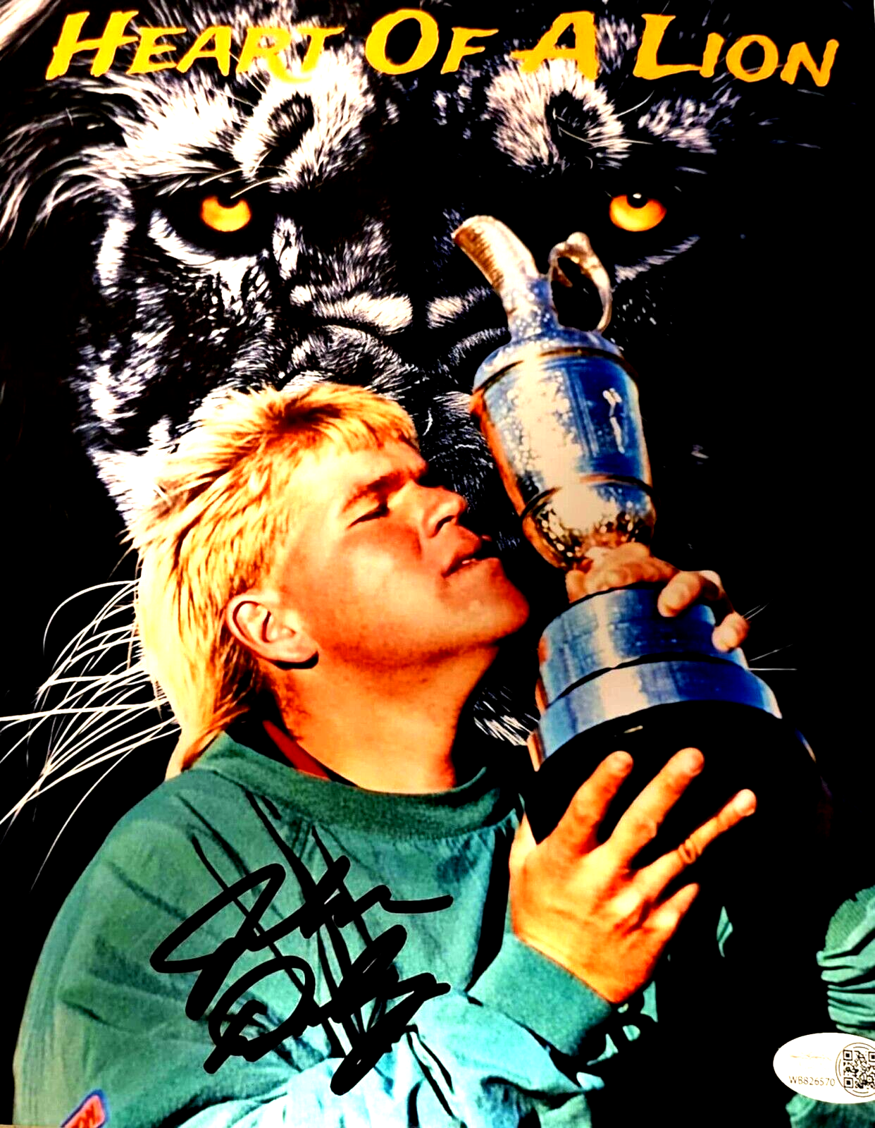 John Daly Autographed Signed 8x10 Color Photo w/JSA COA & Hologram- PGA LEGEND METALLIC 