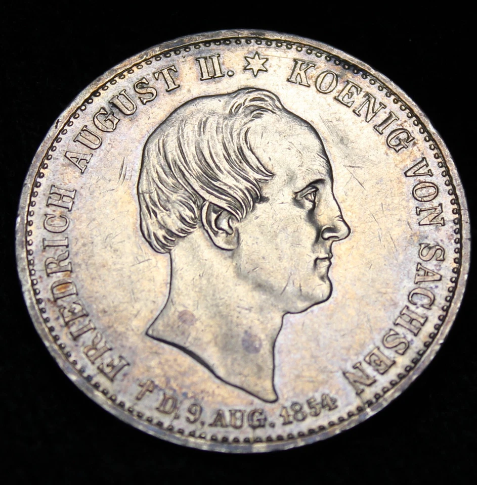 Germany1854F States Saxony Albertine King Frederick August II 2311-142 - Image 3 of 4