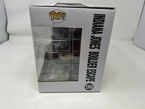FUNKO Pop Disney Raiders of the Lost Ark Indiana Jones Boulder Escape Set NEW - Picture 4 of 13