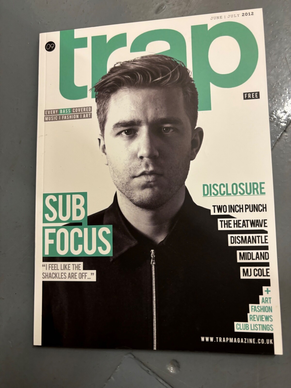 Sub Focus Trap Magazine Issue 10