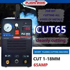 CUT65 110V/220V 65A IGBT Plasma Cutter Machine Pilot Arc Metal Cuts Equipment