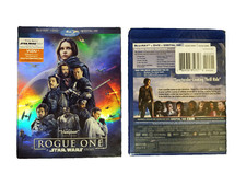 Rogue One: A Star Wars Story Blu-ray  DVD  Slipcover Factory Sealed