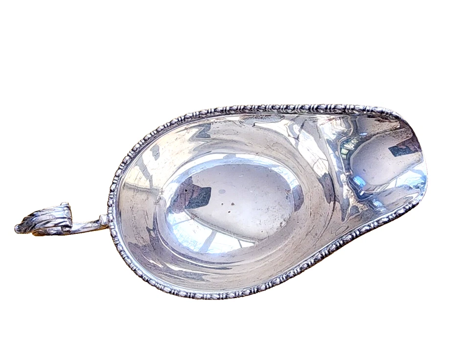 BARCO MOLHO PRATA ESTERLINA MAPPIN & WEBB LTD ANTIGO LONDRES SHEFFIELD - Imagem 4 de 4