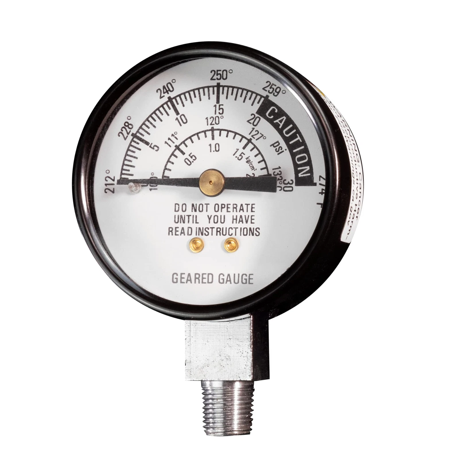 All American 1930 Dial Pressure Gauge for Pressure Cookers and Canners