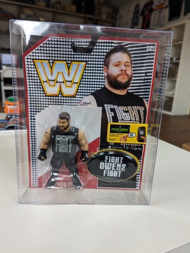 WWE MATTEL RETRO SERIES 4 KEVIN OWENS MOC WITH CAS...
