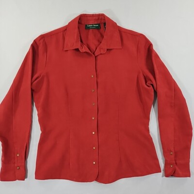 Lemon Grass Studio Snap up Shirt Womens Small