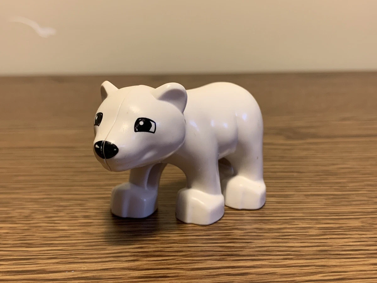 Mini Small Polar Bear Cub Figure Toy 3.5 Cute Baby eBay