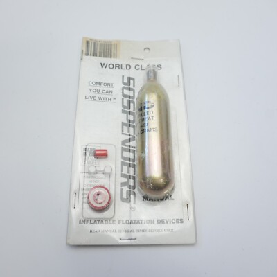 Sospenders Cartridge For Inflatable Flotation Devices Brand New Unused Life Vest