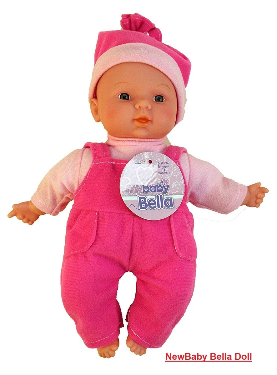 Baby Doll with Assorted Pink Clothing Soft Bodied Doll Girls