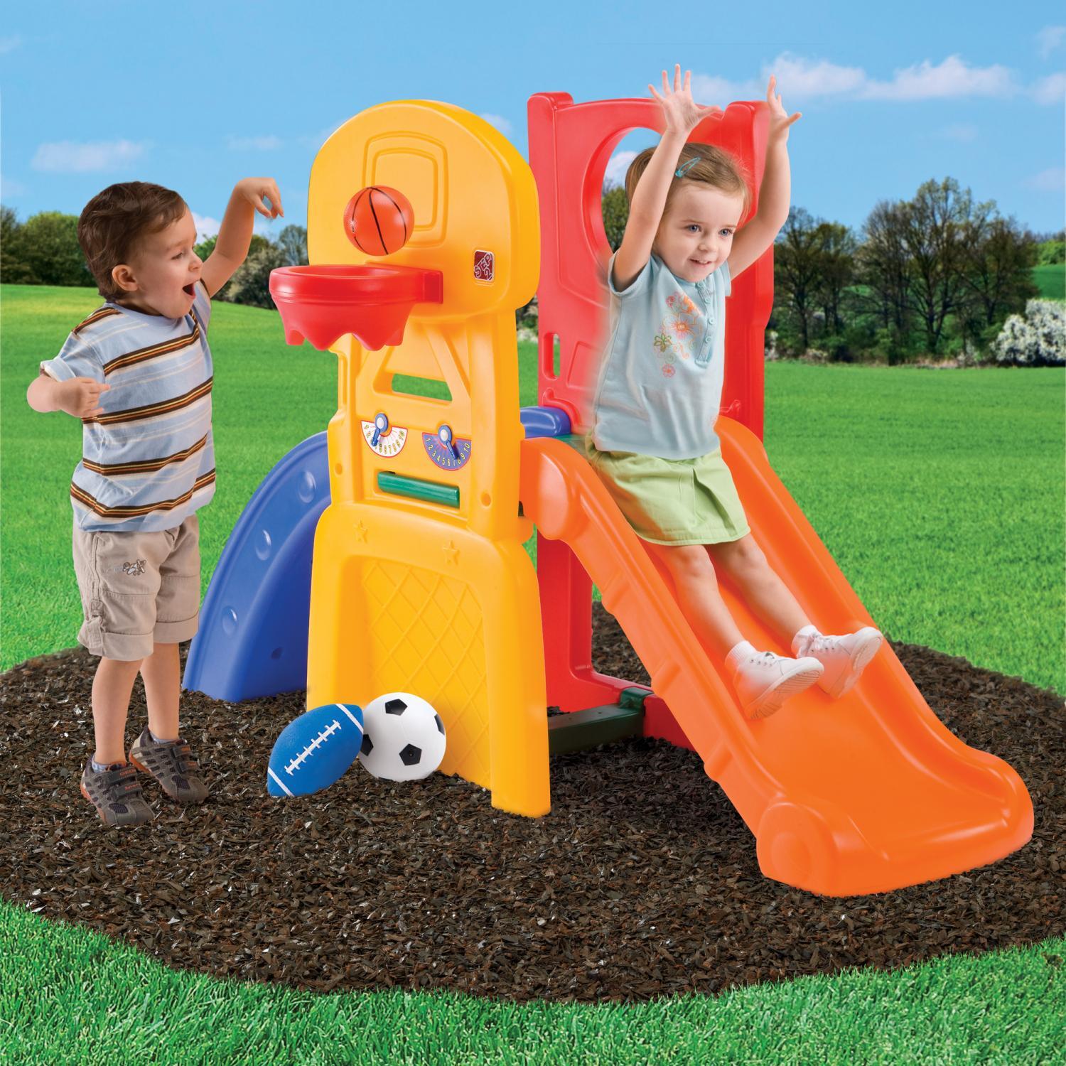 Sports Climber Toddler Jungle Gym Slide Kids Indoor/Outdoor Play Ground Durable