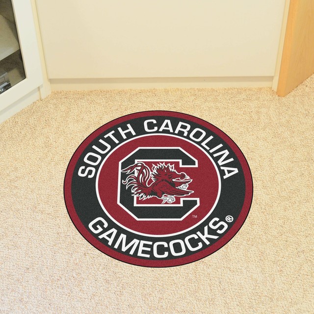 South Carolina Gamecocks Area Rug Roundel Mat eBay
