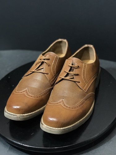 Madden Brown Oxford elegante PU-Obermaterial Herrenschuhe Größe US 11 M? - Bild 3 von 8