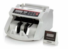 PDR*MACCHINA CONTA SOLDI DENARO FALSO RIVELATORE BANCONOTE UV MAGNETICO DISPLAY