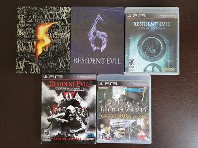 Resident Evil PS3 Collection (RE5: CE, RE6, RE: REV, RE: UC/DC, RE: ORC)