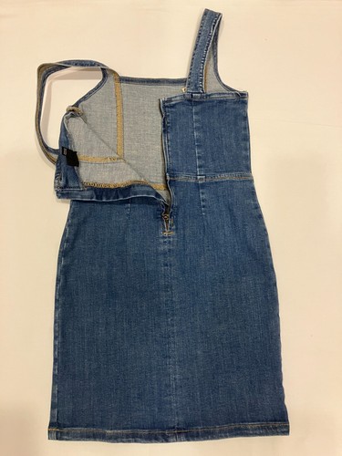 * Art Class Denim Youth M(8) Sleeveless Dress Blue - Picture 3 of 4