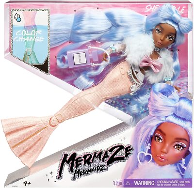 Mermaze Mermaidz Color Change Shellnelle Mermaid Fashion Doll | eBay