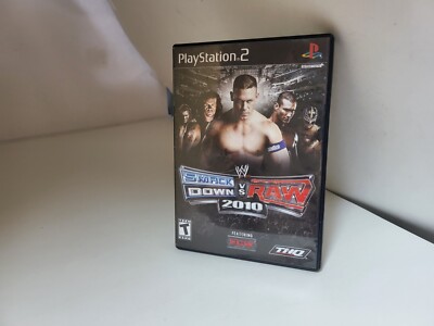 WWE SmackDown vs. Raw 2010   ECW  PS2 DISK & CASE No MANUAL TESTED  ###G26