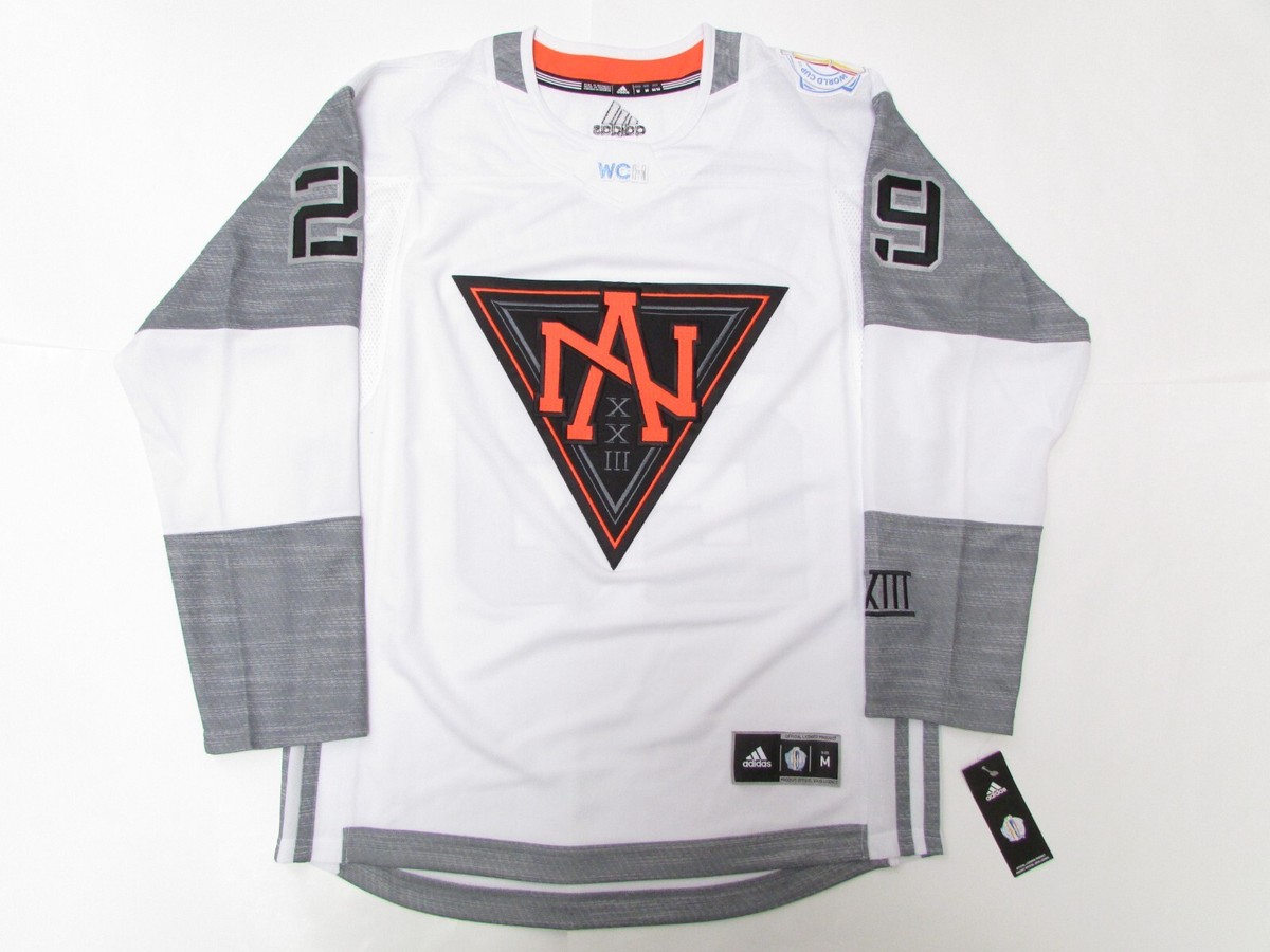 MacKINNON WHITE TEAM NORTH AMERICA 2016 WORLD CUP OF HOCKEY ADIDAS