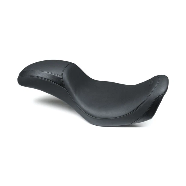 Mustang Hightail Fastback Banquette Noir, pour Harley-Davidson Dyna 06-17 - Photo 1/1