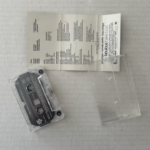 THE FABULOUS BAKER BOYS Soundtrack Cassette NM-/VG+ Jazz Instrumental - Picture 8 of 9