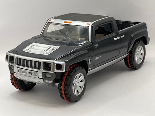 HOT WHEELS ELITE HUMMER H3T BLACK 1:18 SCALE DIE CAST (Read) - Picture 3 of 15
