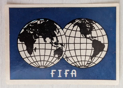 Figurina Sticker BADGE SCUDETTO POSTER FIFA PANINI WC MEXICO 70 1970 ORIGINAL