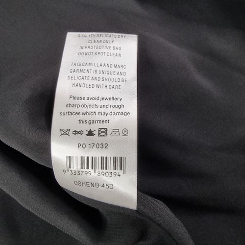Camilla and Marc Black Dress Size AU 10 / US 6 Karsten Knot Floor Length Gown - Picture 10 of 22