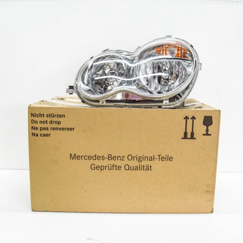 NUOVO MERCEDES-BENZ C W203 FARO ANTERIORE SINISTRO LHD A2038201159 ORIGINALE - Foto 2 di 12