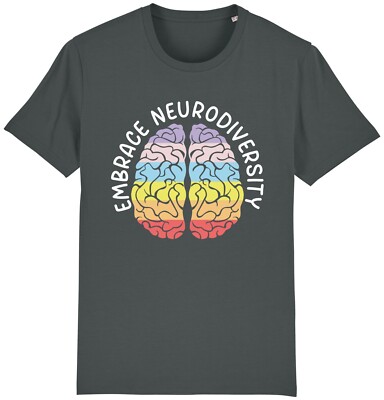Maglietta Donna Consapevolezza Autismo - Neurodiversità Celebrate Minds Of All Kinds, Insegnante ASD, Cotone E Poliestere - 3