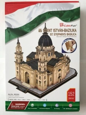 3D Puzzle St. Stephan Basilika CubicFun Budapest Ungarn St. Stephens Kathedrale