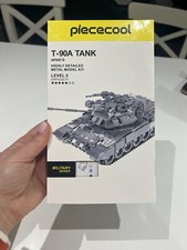 Military Tank T-90A DIY 3D Metal Model Building Projects