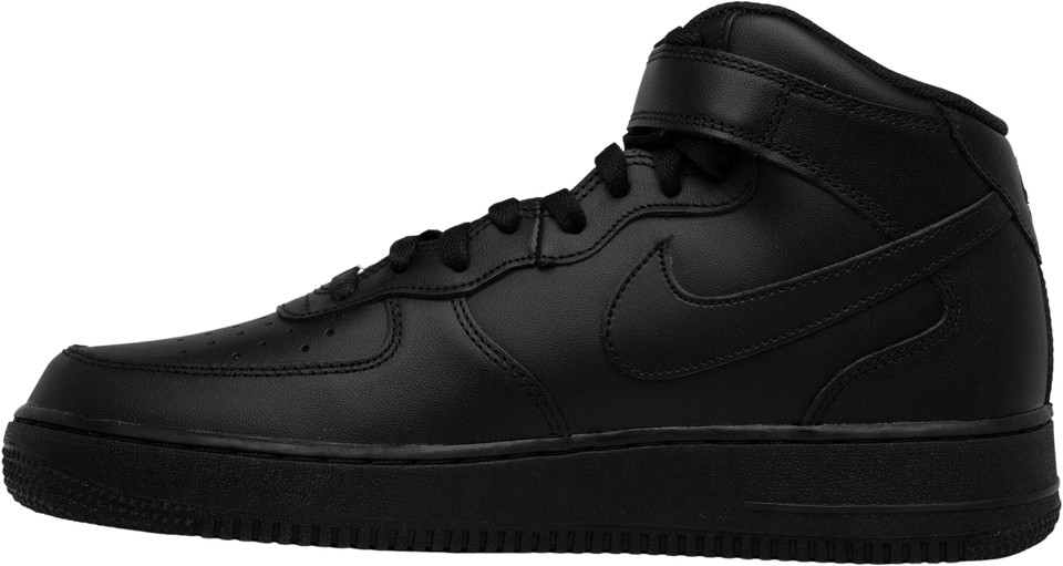 Nike Air Force 1 Mid '07 Triple Black 2021 for Sale
