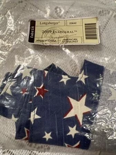 Longaberger Insignia 2009 Inaugural Basket Liner-American Starburst