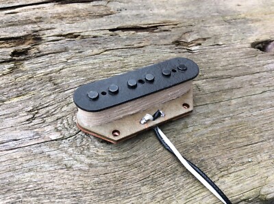 Toltec Tonabnehmer Handwound 70's Style Grey Bottom A5 Telecaster Bridge Pickup 6.5K