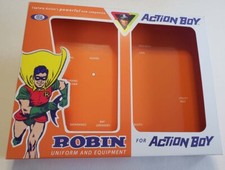 Captain Action Action Boy Robin empty window box 1968 type unassembled