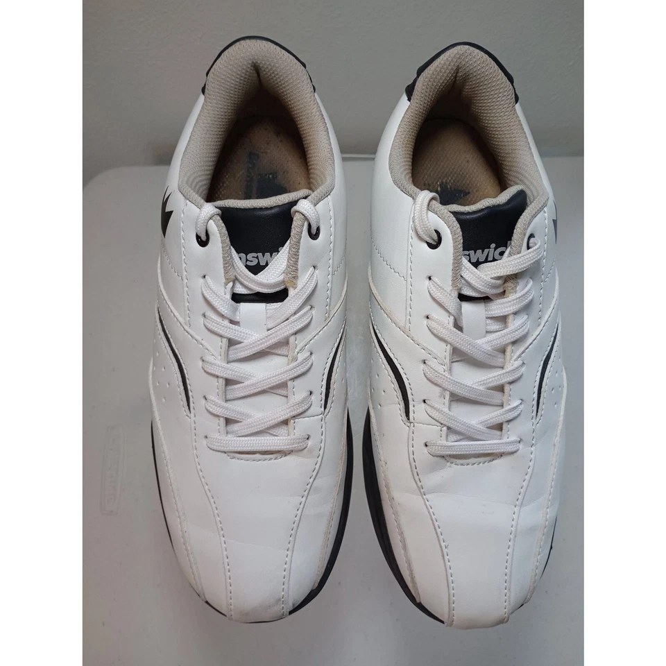 Zapatos de boliche Brunswick Vapor para hombre talla 7,5 blancos negros Foto 3 de 4