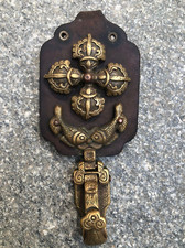 Collectable Brass cross Belt buckle hanging