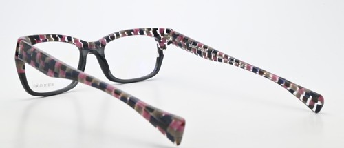 Alain Mikli Brille AL1210G02P Cat Eye Bunt Würfel Acetat Klar Lila Grau France - Picture 4 of 10