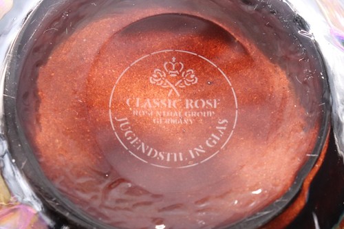 RARE Rosenthal Classic Rose Jugendstil Glass Iridescent Decorative Bowl - Picture 6 of 6