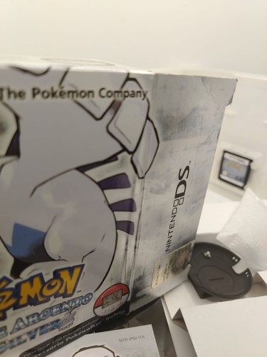 Pokémon Soul Silver Complete CIB Big Box With Pokewalker for collector PAL ITA - Foto 8 di 9