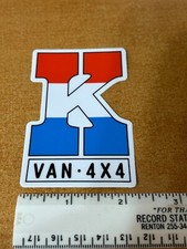 K Van Decal Sticker Chevy Van 4x4 Overlanding Camping Pathfinder Chevrolet K Van Decal Sticker Chevy Van 4x4 Overlanding Camping Pathfinder Chevrolet